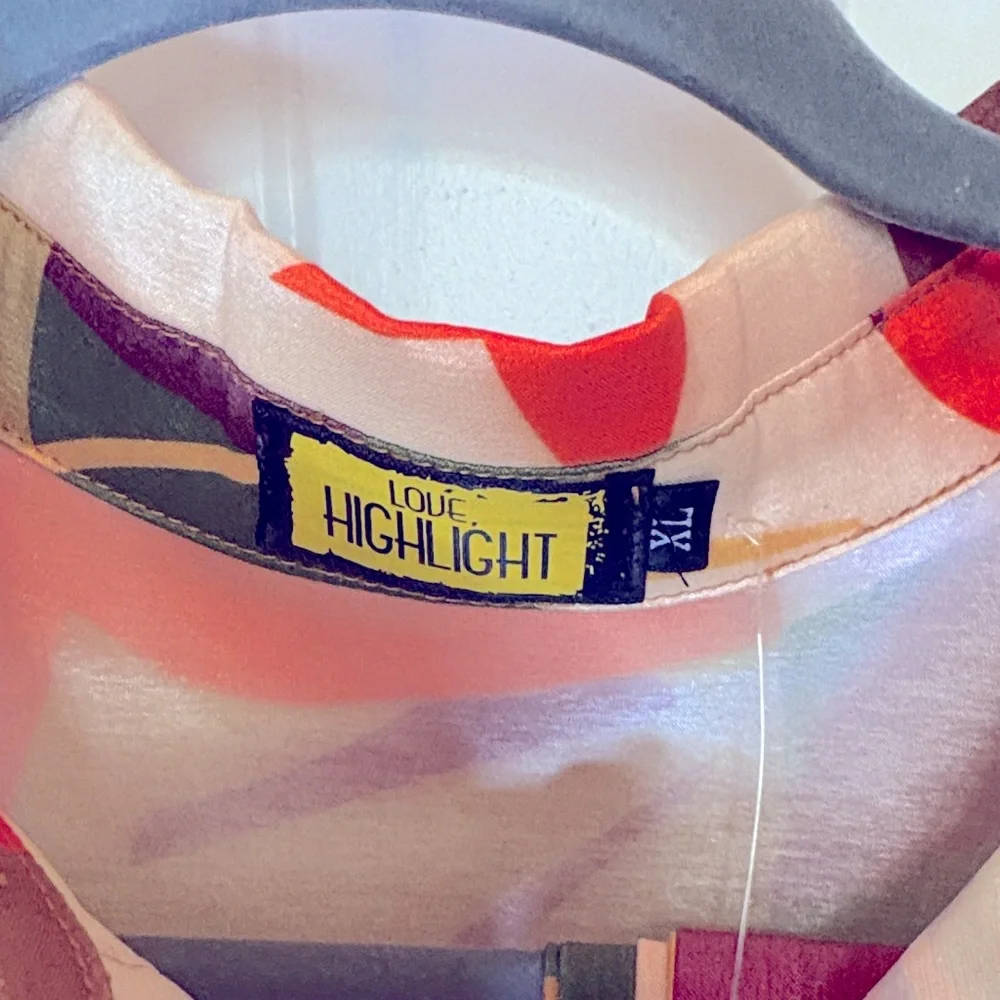 Colorful Ruffled Mini Dress - Picture 7 of 8